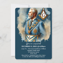 Invitación Plaza Masonería Freemason y Masonic Compass