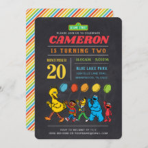 Plaza Sésamo | Cumpleaños de los globos de Chalkbo