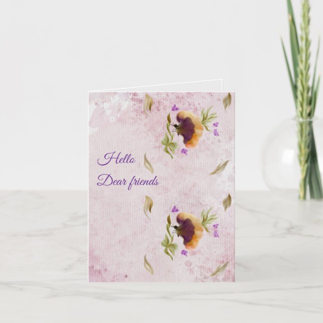 Invitación plegada (Anverso)