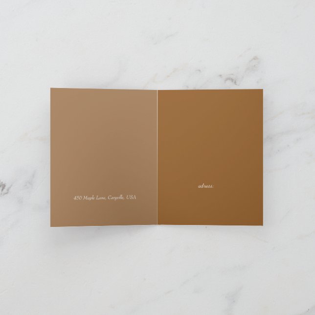 Invitación plegada (Interior)