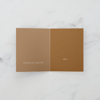 Invitación plegada