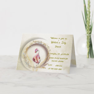 Invitación plegada caprichosa