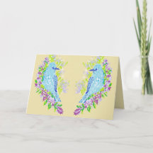 Invitación plegada: compromiso o Boda