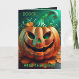 Invitación plegada de Halloween