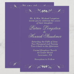 Invitación Plum Boda