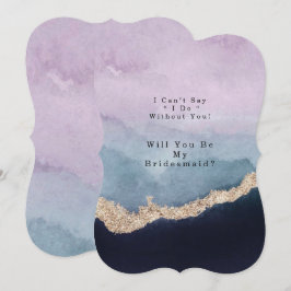 Invitación Plum Dusty Blue Agem Serás Mi Novia