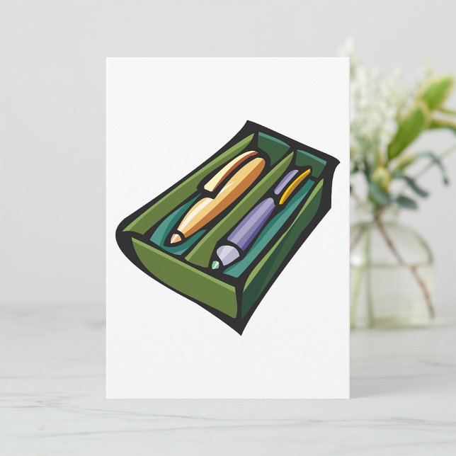 Invitación Plumas En Una Caja (Subido por el creador)