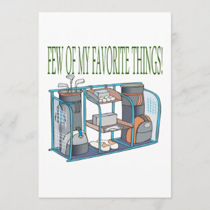 Invitación Pocas De Mis Cosas Favoritas