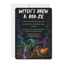 Poción de bruja y cóctel gótico de Halloween