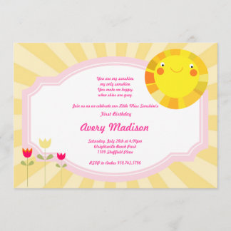 Invitación Poco cumpleaños de Baby Shower de la primavera del
