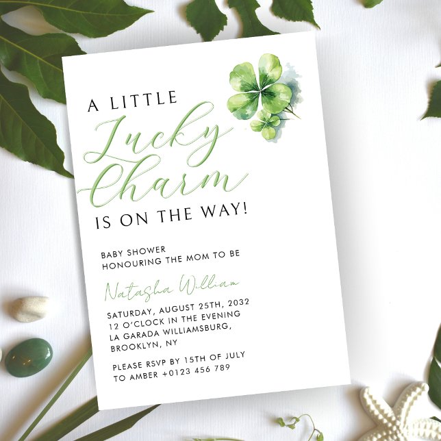 Invitación Poco encanto de género Baby Shower neutral (Subido por el creador)