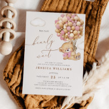 Podemos esperar a Baby Shower Rosa