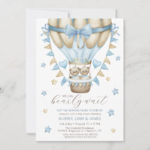 Podemos Esperar A Dos Chicas Baby Shower