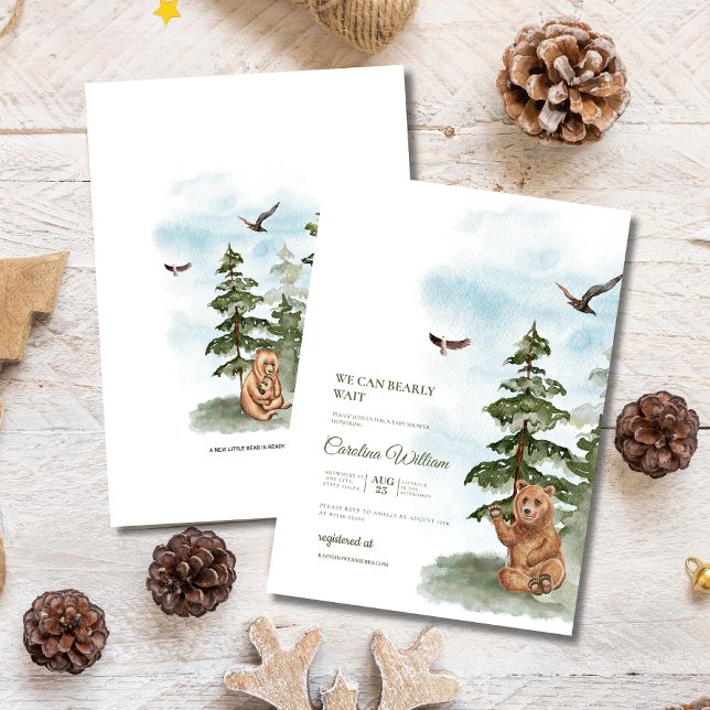 Invitación Podemos Esperar A La Luz De La Baby Shower De Wate (Subido por el creador)