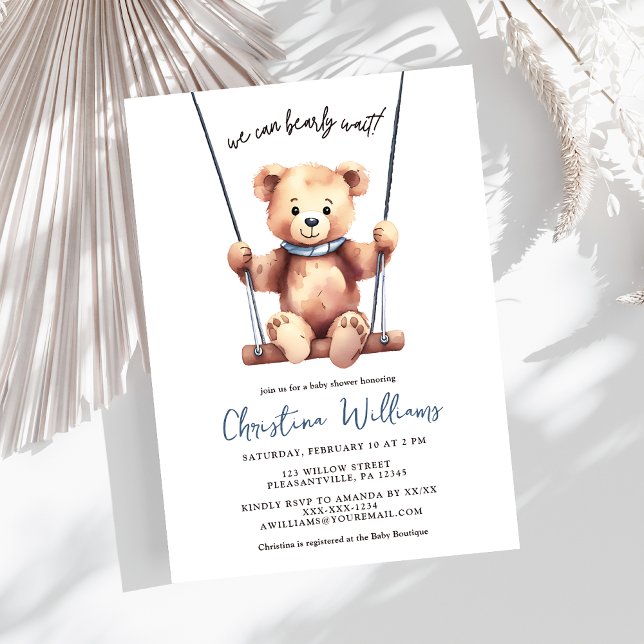 Invitación Podemos Esperar A Los Niños Invitados En Baby Show (Subido por el creador)