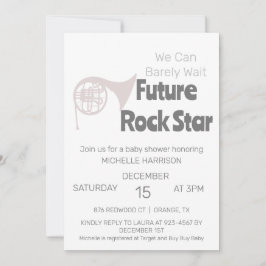 Invitación Podemos esperar a que Baby Shower sea neutral desd