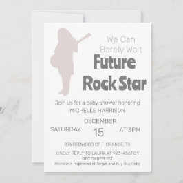 Invitación Podemos esperar a que Baby Shower sea neutral desd