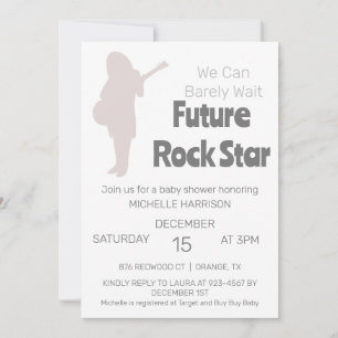 Invitación Podemos esperar a que Baby Shower sea neutral desd