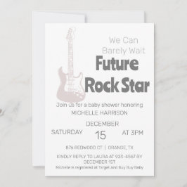 Invitación Podemos esperar a que Baby Shower sea neutral desd