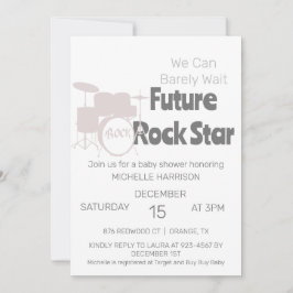 Invitación Podemos esperar a que Baby Shower sea neutral desd