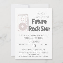 Invitación Podemos esperar a que Baby Shower sea neutral desd