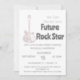 Invitación Podemos Esperar A Que El Género Sea Neutral Baby S