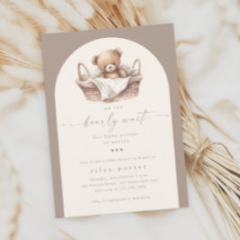 Invitación Podemos Esperar A Que El Género Sea Neutral Boho B