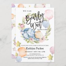 Podemos Esperar A Que El Niño Teddy Bear Baby Show