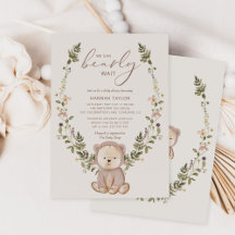 Podemos Esperar A Teddy Bear Baby Shower
