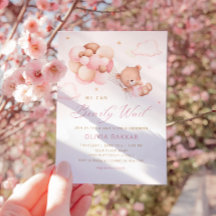 Podemos Esperar A Teddy Bear Chica Baby Shower