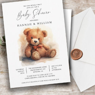 Invitación Podemos Esperar Al Niño Baby Shower