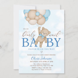 Invitación Podemos Esperar Baby Shower