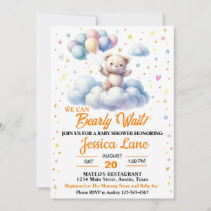 Invitación Podemos Esperar, Baby Shower