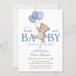 Invitación Podemos Esperar Baby Shower