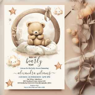 Invitación Podemos Esperar Baby Shower