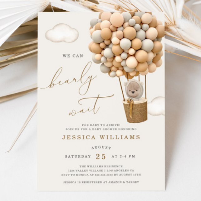 Invitación Podemos Esperar Baby Shower (Subido por el creador)
