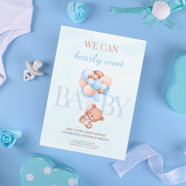 Invitación Podemos Esperar Baby Shower (Subido por el creador)