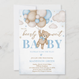 Invitación Podemos Esperar Baby Shower