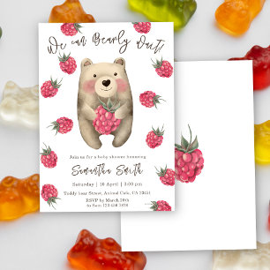 Invitación Podemos esperar Bear and Bries Baby Shower