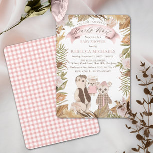 Invitación Podemos Esperar El Baby Shower De La Familia Boho 