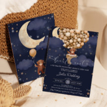 Podemos Esperar El Globo Aéreo Teddy Baby Shower