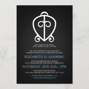 Invitación Poder de Odo Nnyew Fie Kwan el   del símbolo del