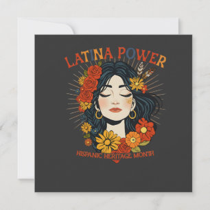Invitación Poder Latina - Diseño del Patrimonio Hispano