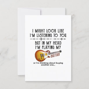 Invitación Podría parecerme como si te estuviera escuchando