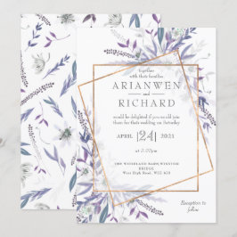 Invitación Poetas geométricas de jardín