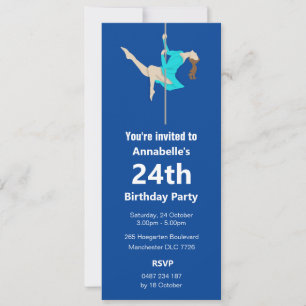 Invitación Pole Fitness