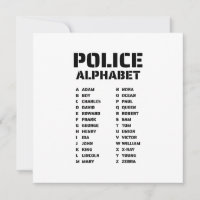 Policía del Alfabeto Fonético