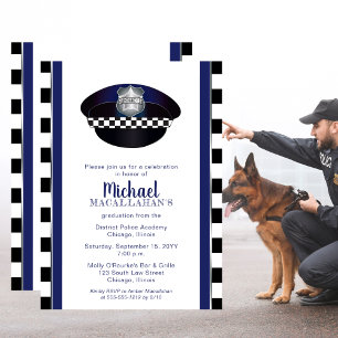 Invitación Policía   Policía   Partido de Graduación de Gorra