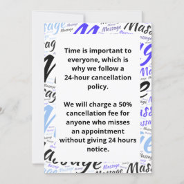 Invitación Política de cancelación