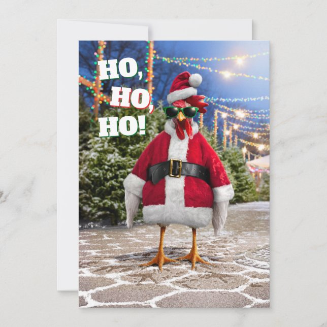 Invitación Pollo de Santa (Anverso)